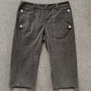 Brownish gray well made long shorts